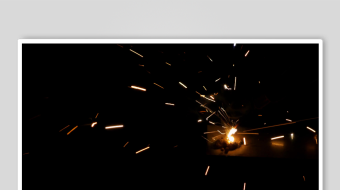 火花撞击爆炸视频素材-众图网