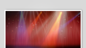 绚丽舞台灯光效果展示-众图网