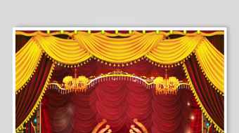 华丽舞台场景布置-众图网