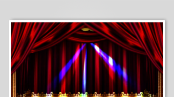 华丽舞台灯光闪耀-众图网