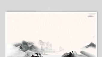 水墨山水间的悠然意境-众图网
