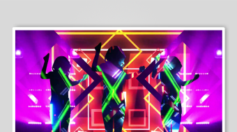 炫酷动感模特走秀素材-众图网