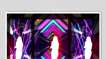 炫酷动感模特走秀素材-众图网