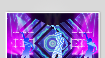 炫酷动感模特走秀素材-众图网