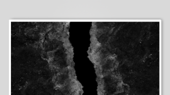 黑色背景上的裂痕-众图网