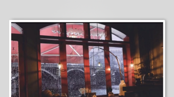 窗外夜景视频素材-众图网