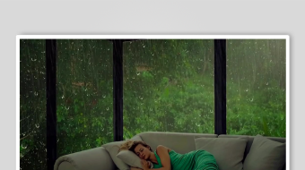 窗外夜景视频素材-众图网