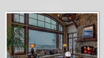 豪华现代风格客厅室内景-众图网