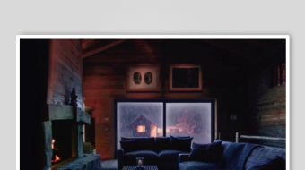 温馨舒适的客厅室内场景-众图网