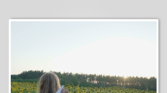 夕阳纸飞机素材背景-众图网