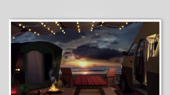 减压助眠背景视频素材-众图网