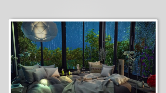 减压助眠背景视频素材-众图网