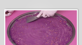 炒酸奶冰淇淋视频素材-众图网