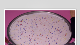 炒酸奶冰淇淋视频素材-众图网