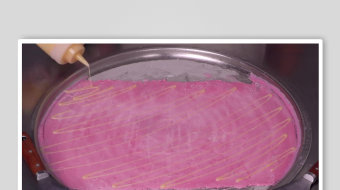 炒酸奶冰淇淋视频素材-众图网