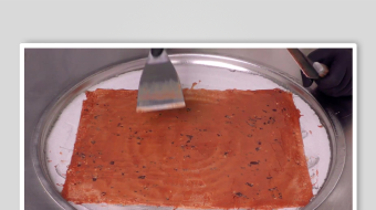 炒酸奶冰淇淋视频素材-众图网