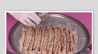 炒酸奶冰淇淋视频素材-众图网