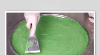 炒酸奶冰淇淋视频素材-众图网