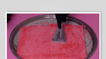 炒酸奶冰淇淋视频素材-众图网