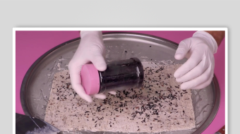 炒酸奶冰淇淋视频素材-众图网