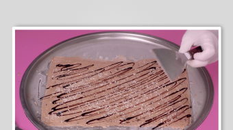 炒酸奶冰淇淋视频素材-众图网