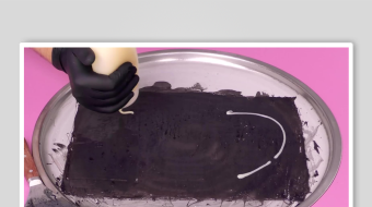 炒酸奶冰淇淋视频素材-众图网