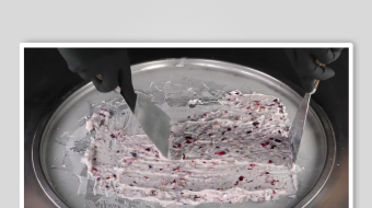 炒酸奶冰淇淋视频素材-众图网