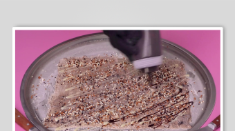 炒酸奶冰淇淋视频素材-众图网