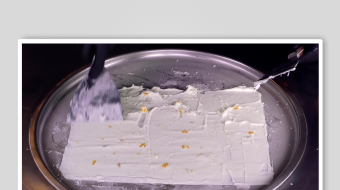 炒酸奶冰淇淋视频素材-众图网