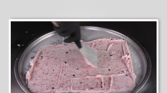 炒酸奶冰淇淋视频素材-众图网