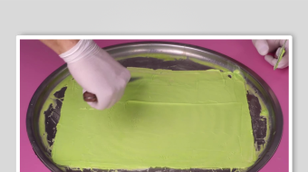 炒酸奶冰淇淋视频素材-众图网