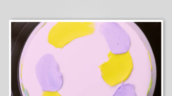 蛋糕裱花视频素材-众图网