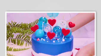 蛋糕裱花视频素材-众图网