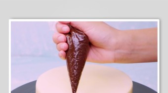 蛋糕裱花视频素材-众图网