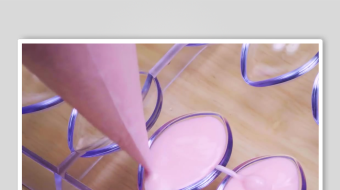 蛋糕裱花视频素材-众图网