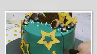 蛋糕裱花视频素材-众图网