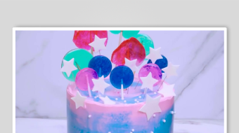 蛋糕裱花视频素材-众图网