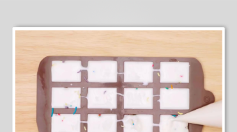 蛋糕裱花视频素材-众图网