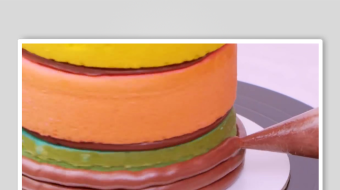 蛋糕裱花视频素材-众图网