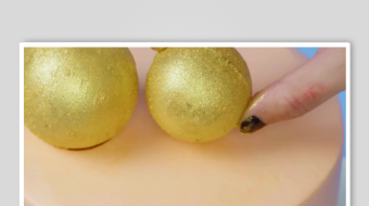 蛋糕裱花视频素材-众图网