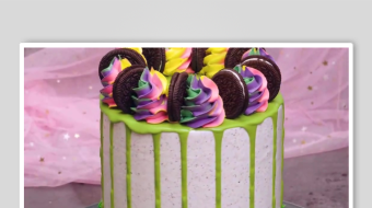 蛋糕裱花视频素材-众图网