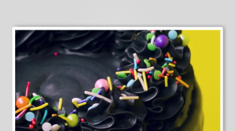 蛋糕裱花视频素材-众图网