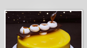 蛋糕裱花视频素材-众图网