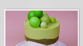 蛋糕裱花视频素材-众图网