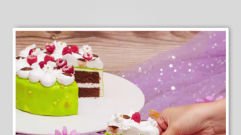 蛋糕裱花视频素材-众图网