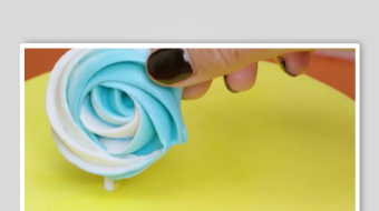 蛋糕裱花视频素材-众图网