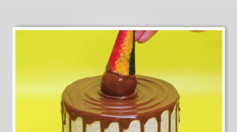 蛋糕裱花视频素材-众图网