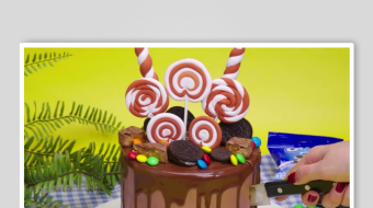 蛋糕裱花视频素材-众图网