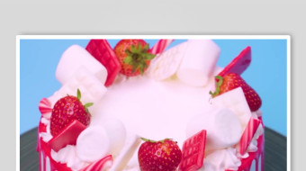 蛋糕裱花视频素材-众图网