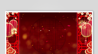 喜庆中式红色节日背景图-众图网